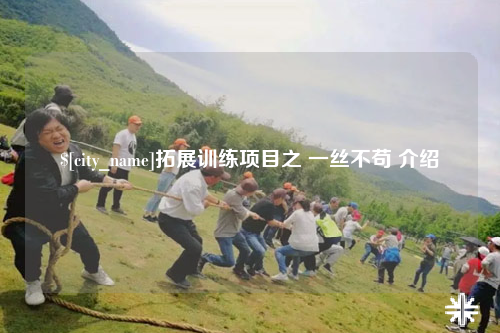 盐城拓展训练项目之 一丝不苟 介绍